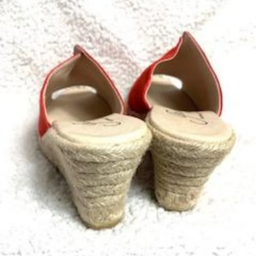 GAIMO Suede Wedge Espadrilles